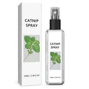 3.38oz,Premium Catnip Spray, High Potency Stress Relief for Cats